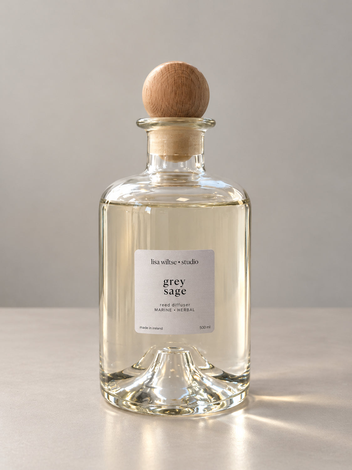 grey sage | Herbalist Glass Reed Diffuser
