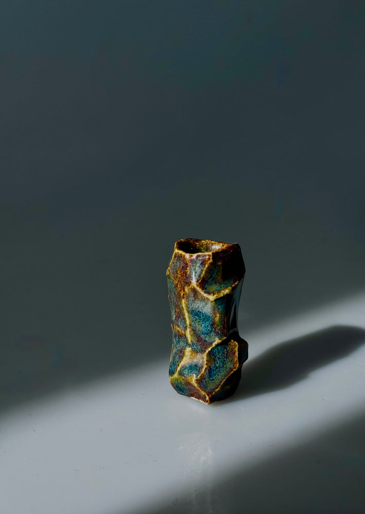 crumpled pocket vases