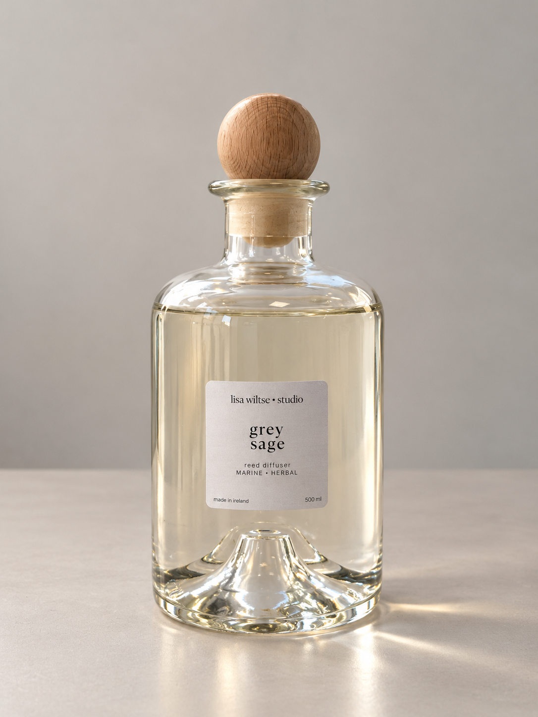 grey sage | Herbalist Glass Reed Diffuser